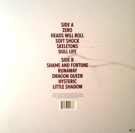 Yeah Yeah Yeahs It's Blitz! LP Album vinyl record 2009 on Polydor black 180gram