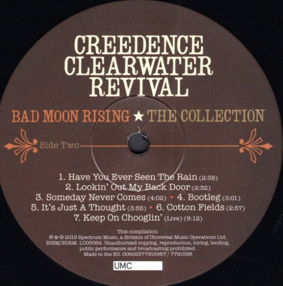 Creedence Clearwater Revival Bad Moon Rising The Collection Album vinyl record