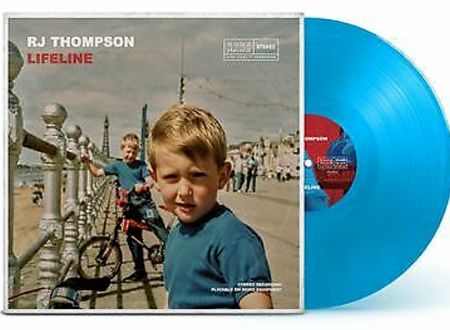 Lifeline by RJ Thompson 2021 limited edition blue LP Album vinyl record MINT
