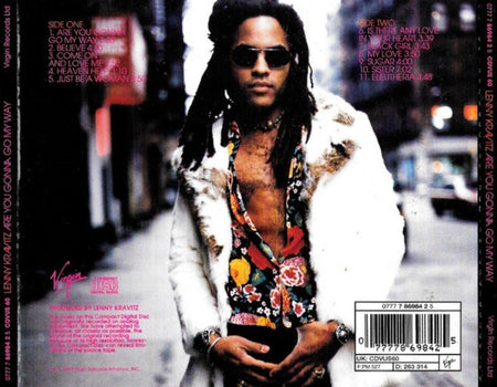 Lenny Kravitz Are You Gonna Go My Way  CD Album 1993 on Virgin