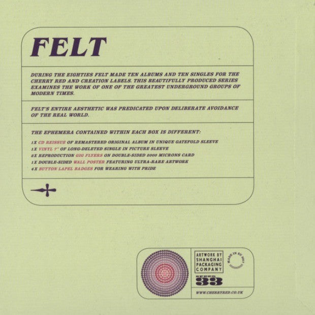 Felt Me And A Monkey On The Moon CD + 7" Vinyl Boxset signed limited edition