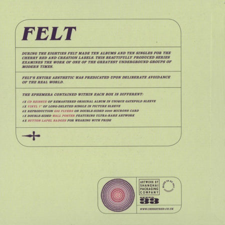 Felt Me And A Monkey On The Moon CD + 7" Vinyl Boxset signed limited edition