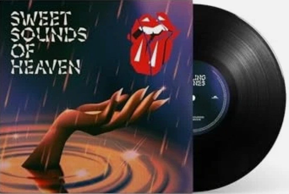 The Rolling Stones Sweet Sounds Of Heaven 10" etched vinyl record 2023 Polydor