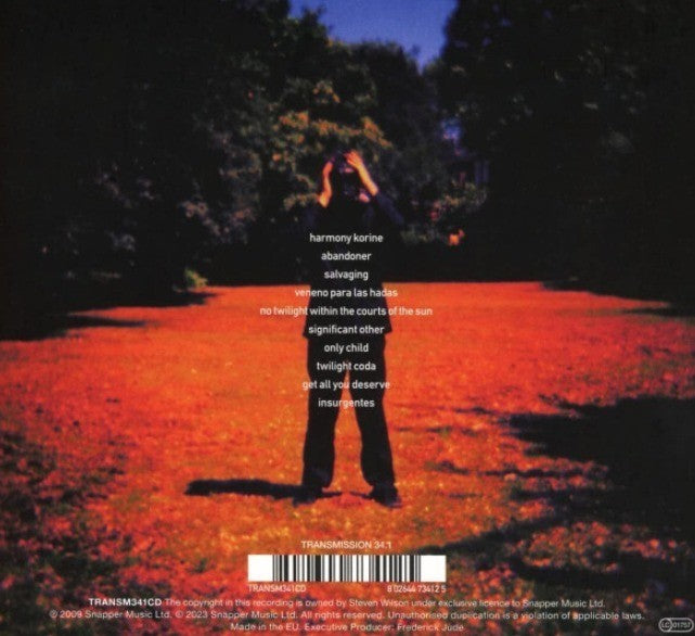 Steven Wilson  Insurgentes CD Album 2023 reissue on Transmission Recordings