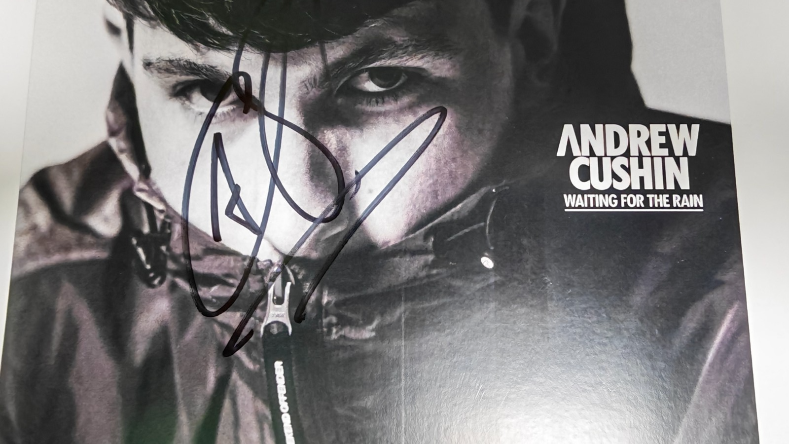 Andrew Cushin Hand-Signed Photograph Authentic Autographs on size A4 print