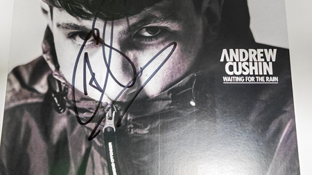 Andrew Cushin Hand-Signed Photograph Authentic Autographs on size A4 print