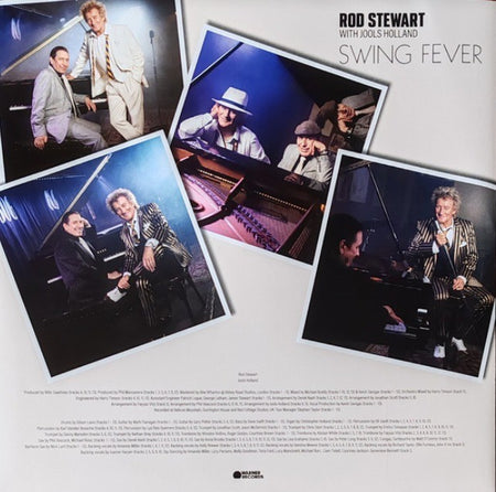 Rod Stewart With Jools Holland Swing Fever LP Album vinyl record 2024 on Warner