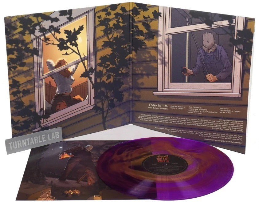 Harry Manfredini Friday The 13th Part II LP Album vinyl record Campfire Glow