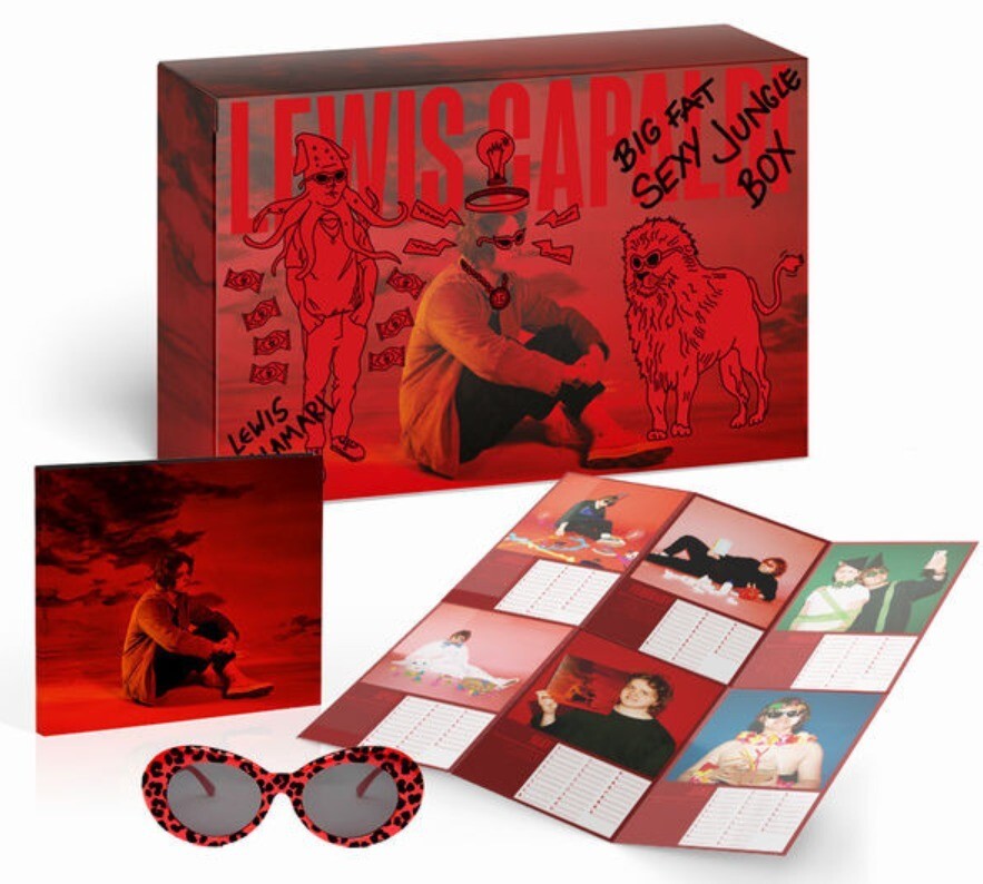 Lewis Capaldi Divinely Uninspired To A Hellish Extent CD Big Fat Sexy Jungle BoX
