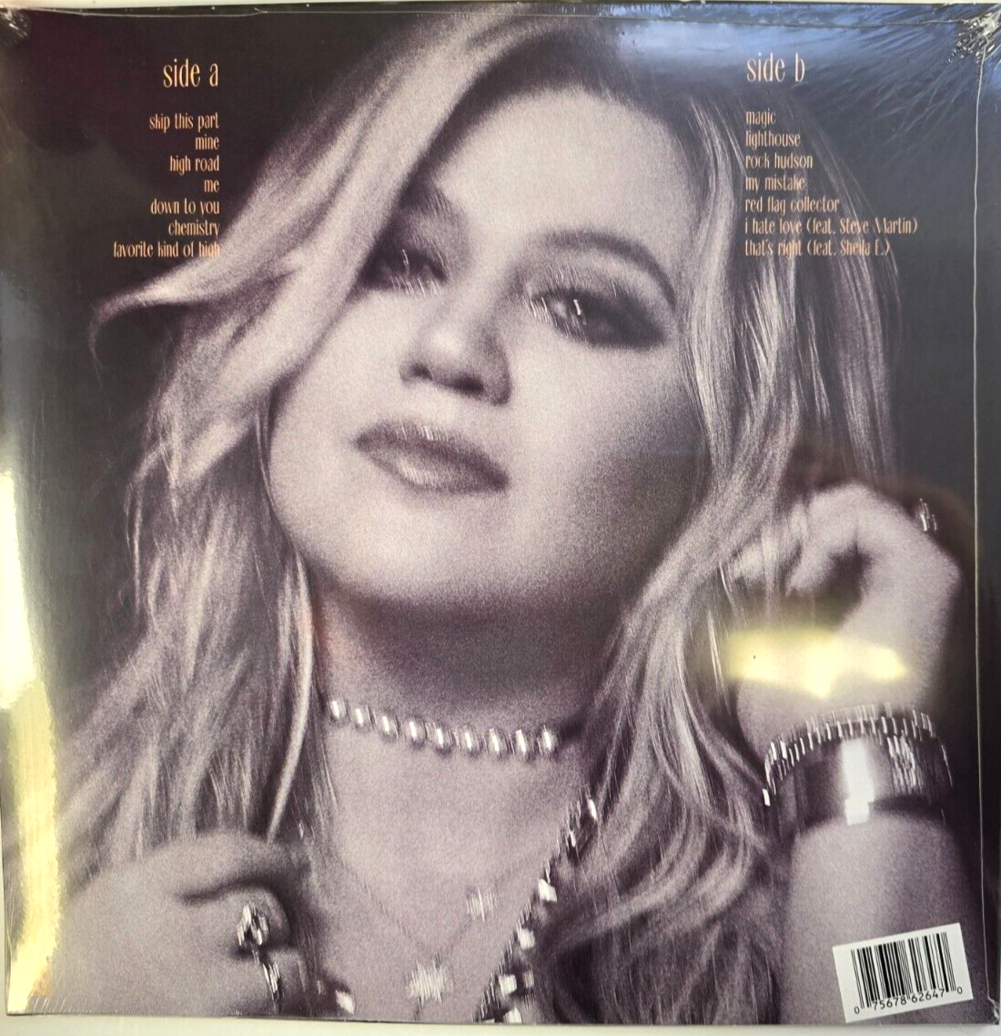 Kelly Clarkson Chemistry LP album vinyl record  2023 'orchid opaque' coloured