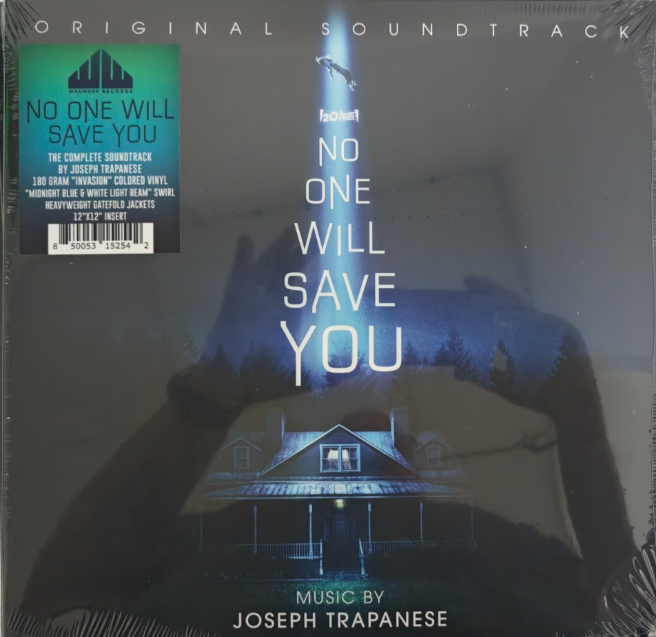 Joseph Trapanese No One Will LP Album vinyl record 2024 Limited Blue and White