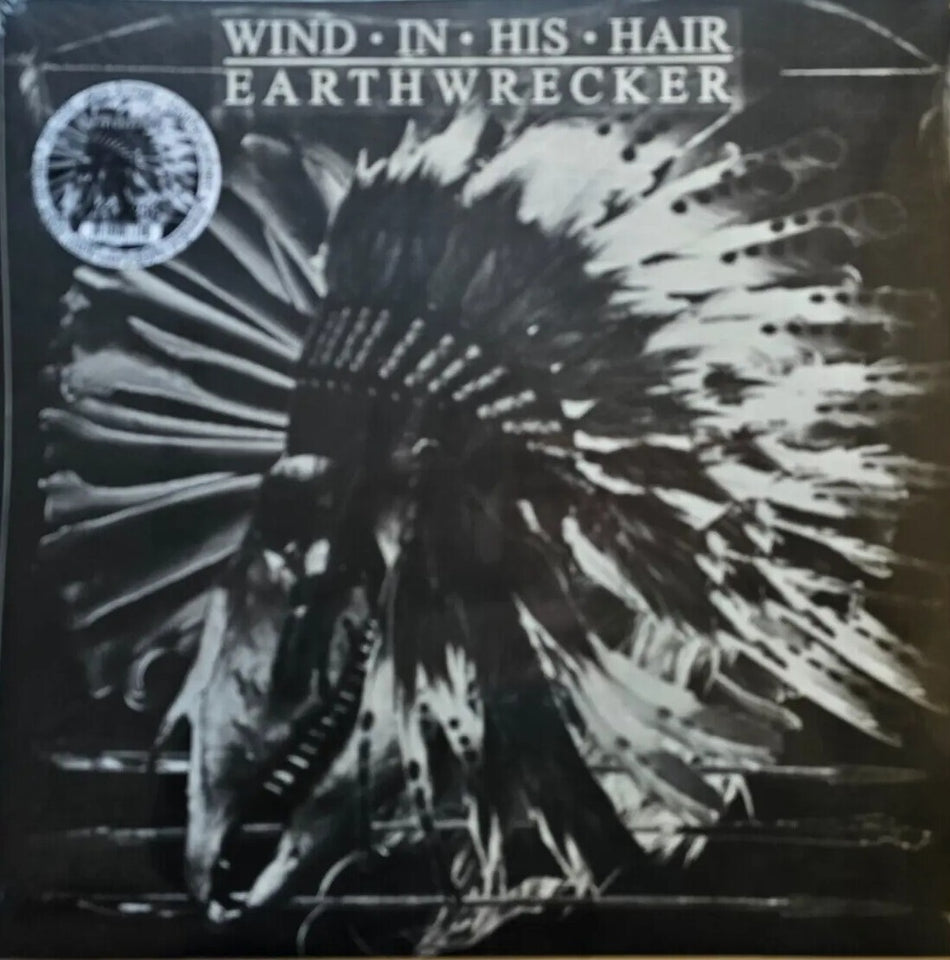 Wind In His Hair – Earthwrecker LP Album black white splatter Vinyl record NEW