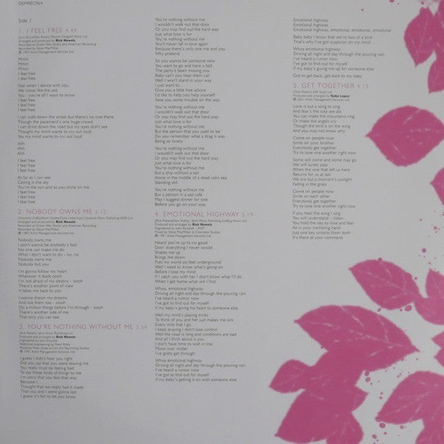 Belinda Carlisle Nobody Owns Me LP Album vinyl record limited white 2021 reissue