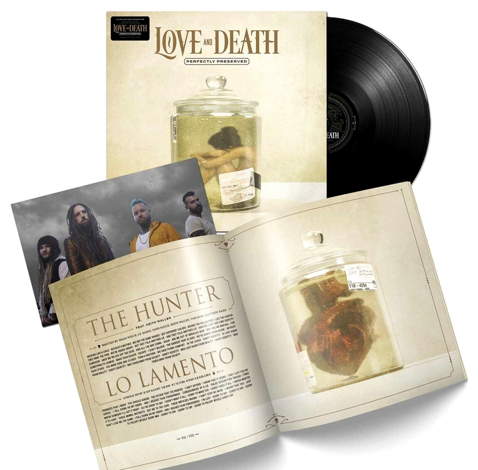 Love And Death Perfectly Preserved  LP Album vinyl record 202l on Earache