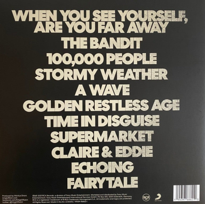 Kings of Leon : When You See Yourself 2 X LP Album vinyl record 2021