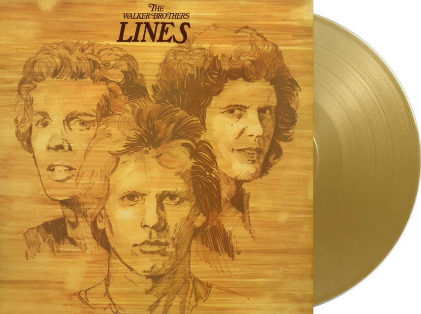 The Walker Brothers Lines LP Album vinyl record limited gold 180g 2026 remaster