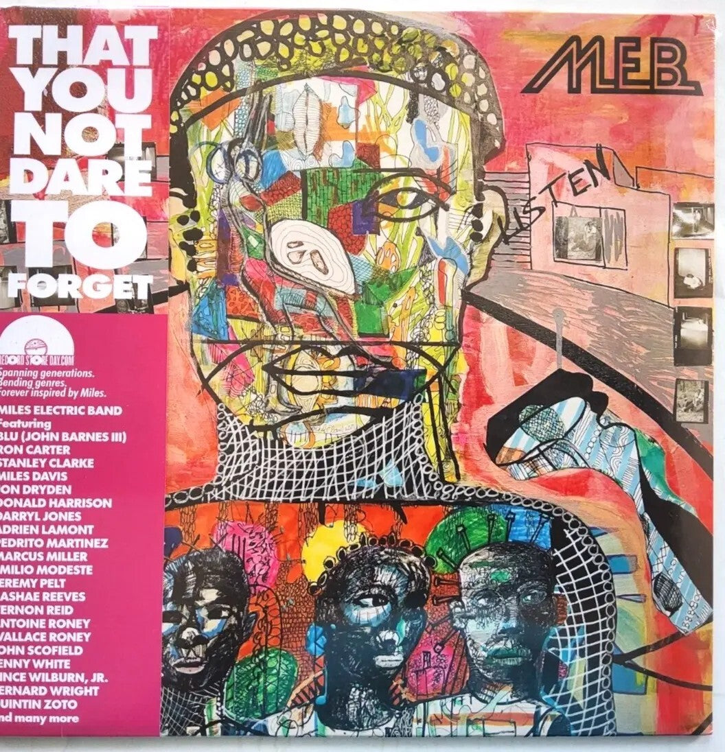 M.E.B.– That You Not Dare To Forget 2023 limited RSD Pink LP Album vinyl record