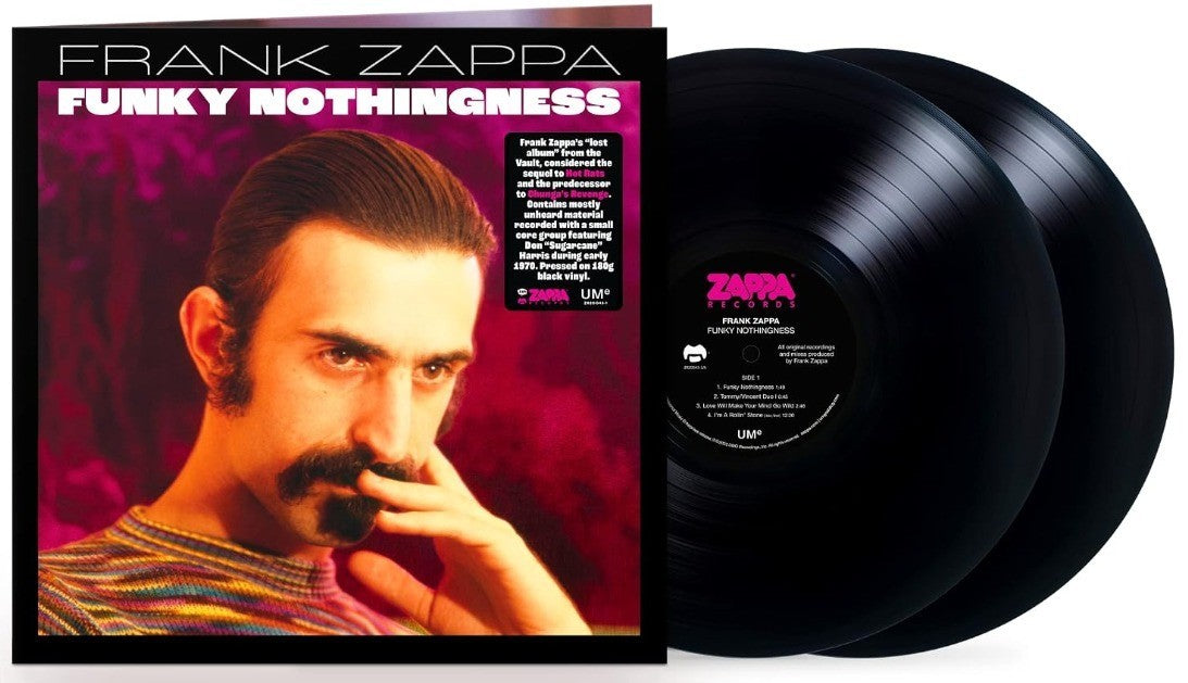 Frank Zappa Funky Nothingnes LP Album vinyl record 2023 In gatefold on UME
