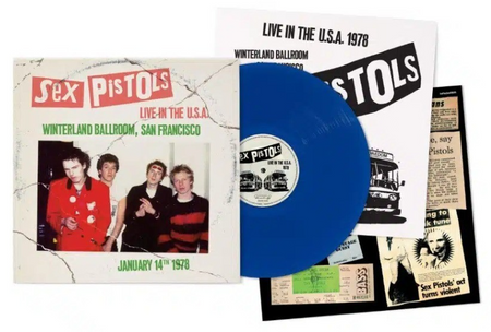 Sex Pistols Live In The U.S.A. Winterland Ballroom, San Francisco 1978 LP Vinyl
