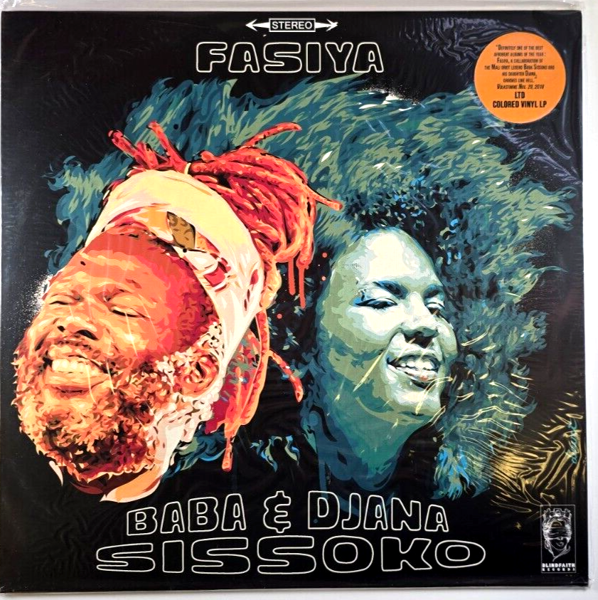 Baba & Djana Sissoko – Fasiya LP Album vinyl record limited orange numbered