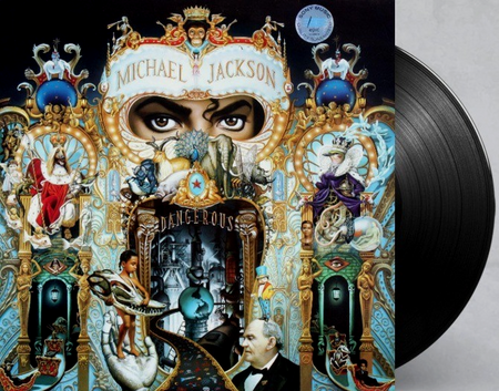 Michael Jackson Dangerous LP Album vinyl record 2022 reissue remastered on Epic