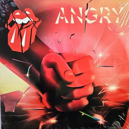 The Rolling Stones - Angry single sided 10" etched vinyl record ep new rock