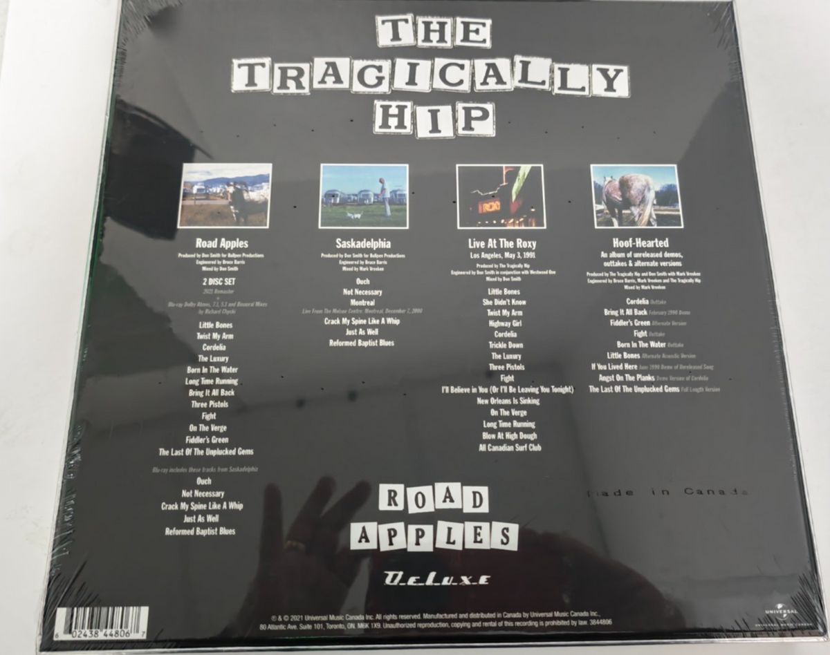 The Tragically Road Apples 30th Anniversary Deluxe CD Edition + Blu Ray Box set