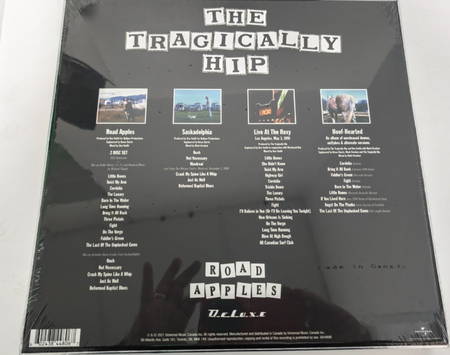 The Tragically Road Apples 30th Anniversary Deluxe CD Edition + Blu Ray Box set