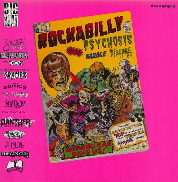 Rockabilly Psychosis And The Garage Disease LP Album vinyl record compilation