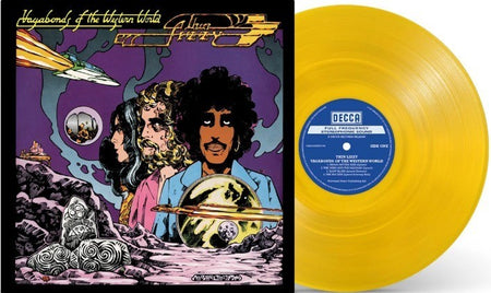 Thin Lizzy Vagabonds Of The Western World LP Album vinyl record limited yellow