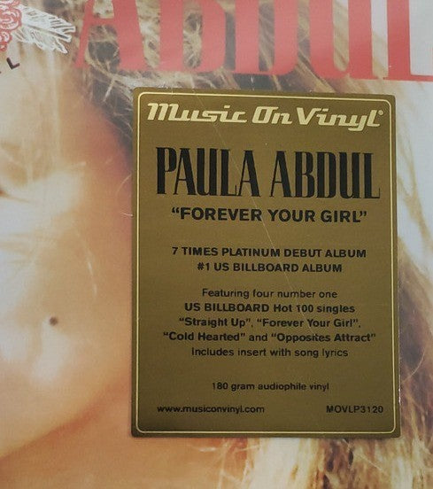 Paula Abdul Forever Your Girl LP Album vinyl record 2023 remastered reissue