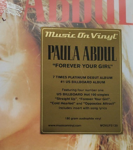 Paula Abdul Forever Your Girl LP Album vinyl record 2023 remastered reissue