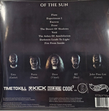 CultØ – Of The Sun LP Album vinyl record 2022 death metal rock import Italy new