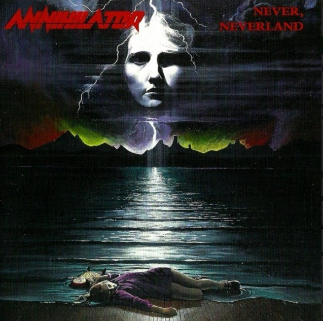 Annihilator Never Neverland CD Album Remastered reissue Roadrunner Records 1998