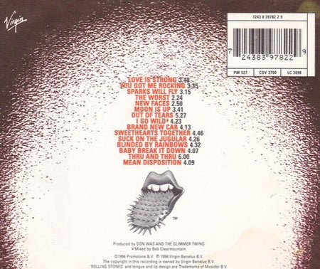 The Rolling Stones – Voodoo Lounge CD Album 1994 on Virgin