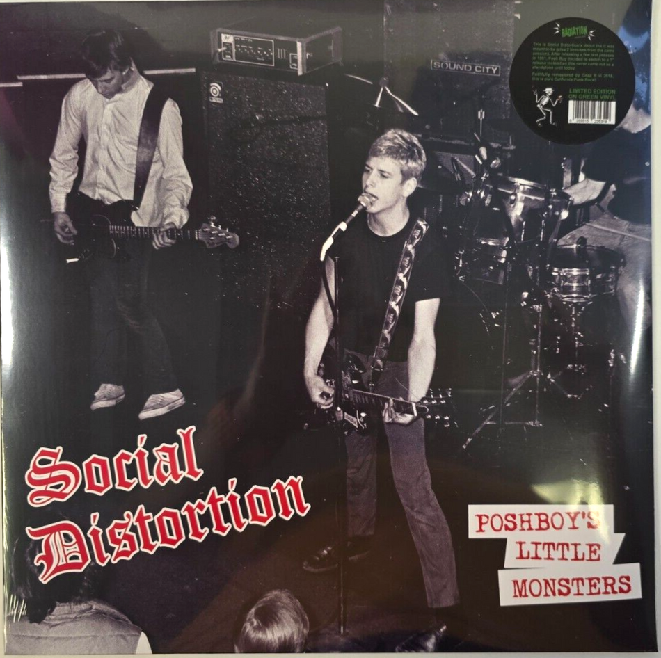 Social Distortion Poshboy's Little Monsters LP Album vinyl record limited green