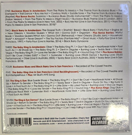 The Residents Cube-E Box  CD Boxset 6 x CD collectors remastered edition 2020