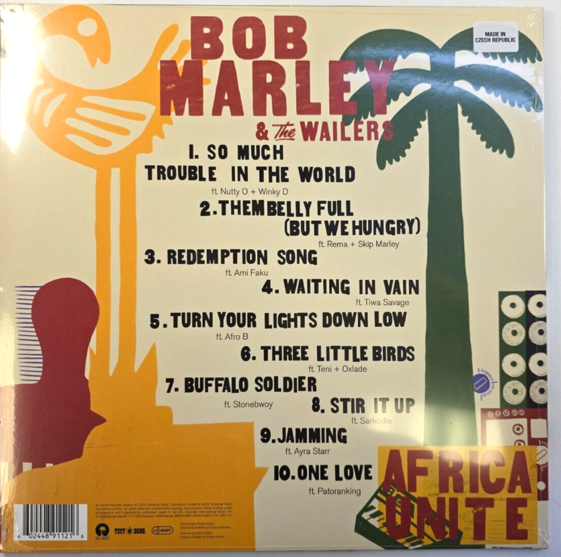 Bob Marley Africa Unite LP Album vinyl record  limited edition 2023 on Island