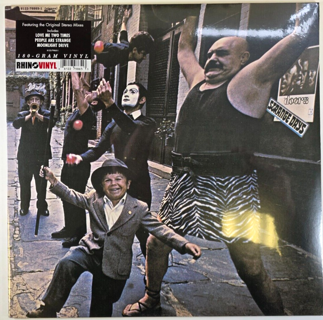 The Doors Strange Days LP Album vinyl record 2022 reissue on Elektra
