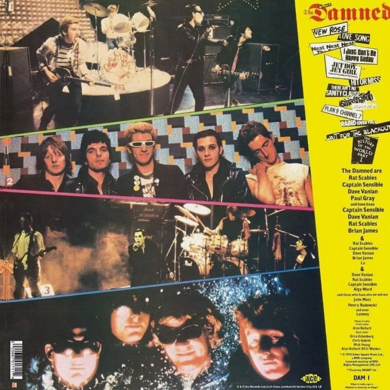 The Damned The Best Of The Damned LP Album vinyl record 2023 reissue compilation