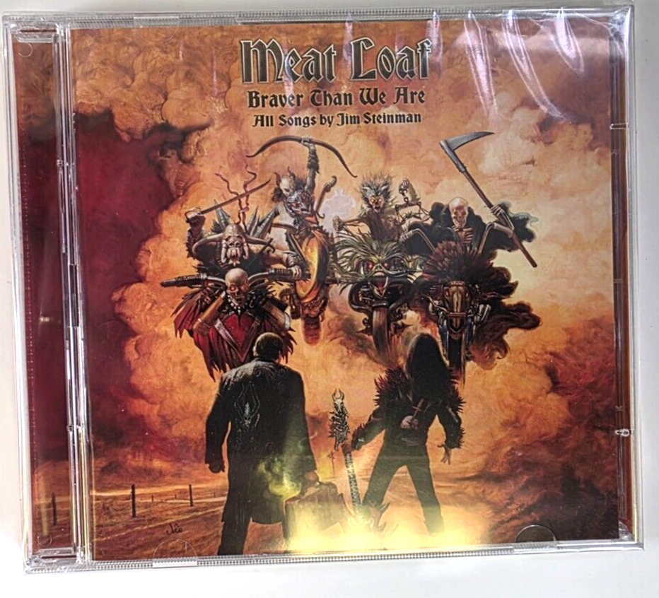 Meat Loaf – Braver Than We Are CD + DVD Album 2016 Deluxe Edition