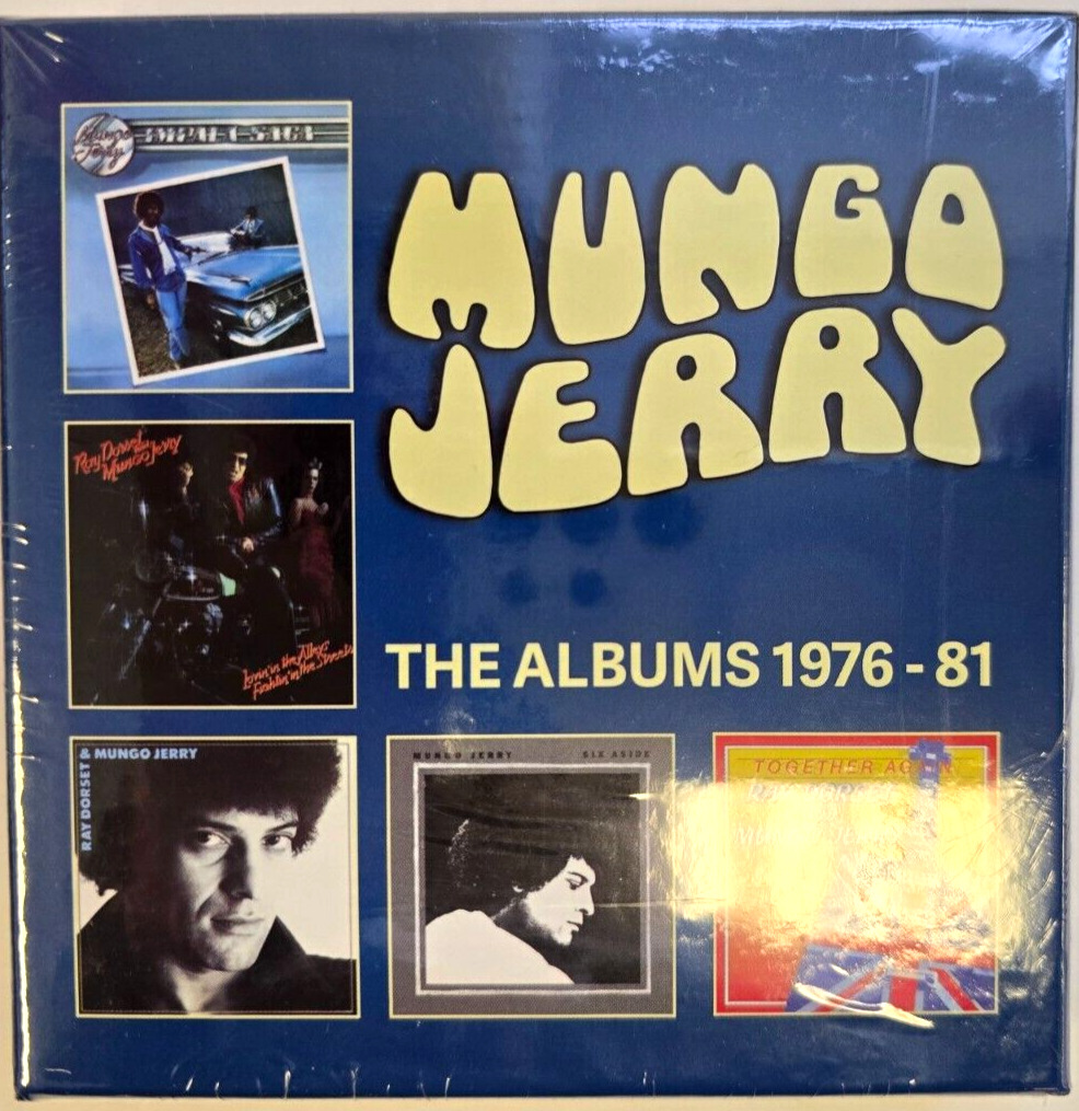 Mungo Jerry The Albums 1976 - 81  Boxset 5 x CD Compilation 2018 on 7T's Records