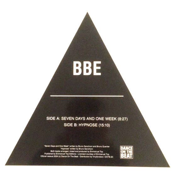 BBE Seven Days And One Week / Hypnose 12" vinyl record black 2024 Purple reissue