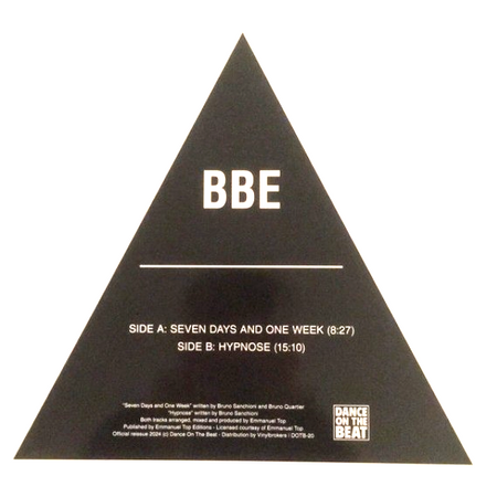 BBE Seven Days And One Week / Hypnose 12" vinyl record black 2024 Purple reissue
