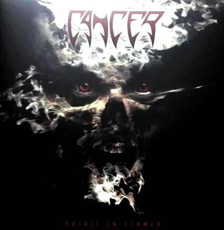 Cancer Spirit In Flames LP Album vinyl record 2022 limited Red Reissue