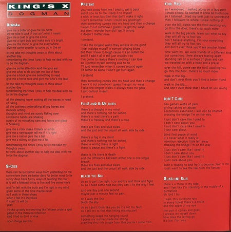 King's X Dogman LP Album vinyl record 2025 Remastered 180gram reissue on MOV