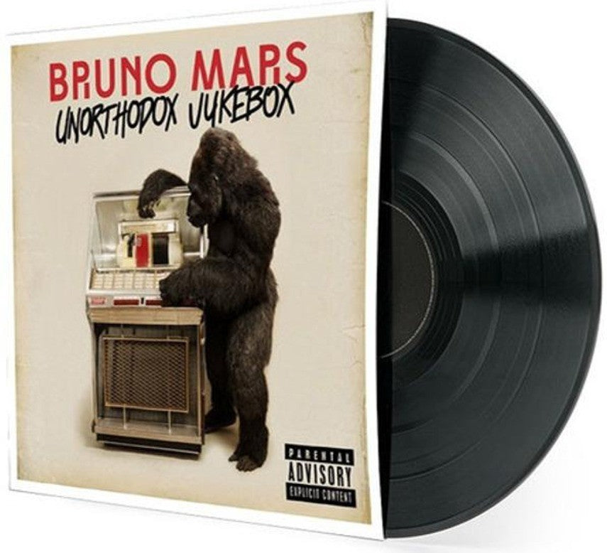 Bruno Mars Unorthodox Jukebox LP Album vinyl record  2012 on Atlantic black ed