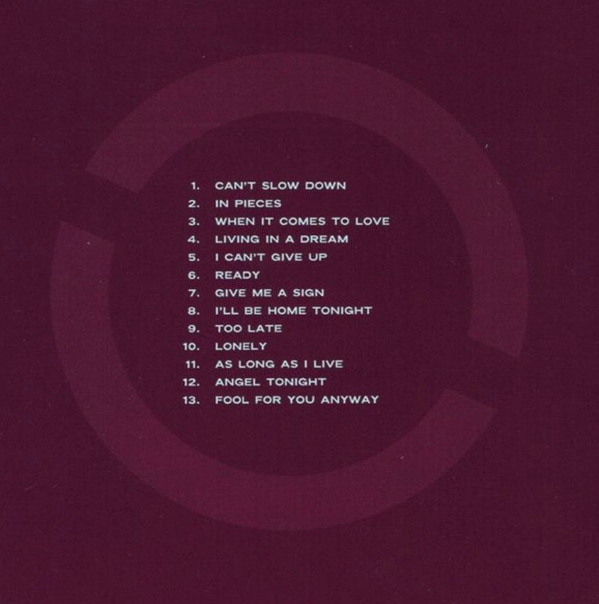 Foreigner Can't Slow Down CD Album 2019 reissue on Legacy
