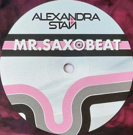 Alexandra Stan Mr Saxobeat 12" vinyl record 2025 limited Pink Marbled reissue
