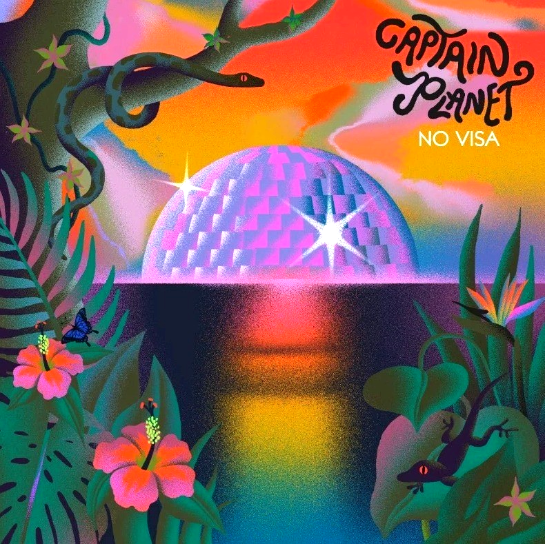 Captain Planet No Visa CD Album compilation 2020 on Bastard Jazz Recordings